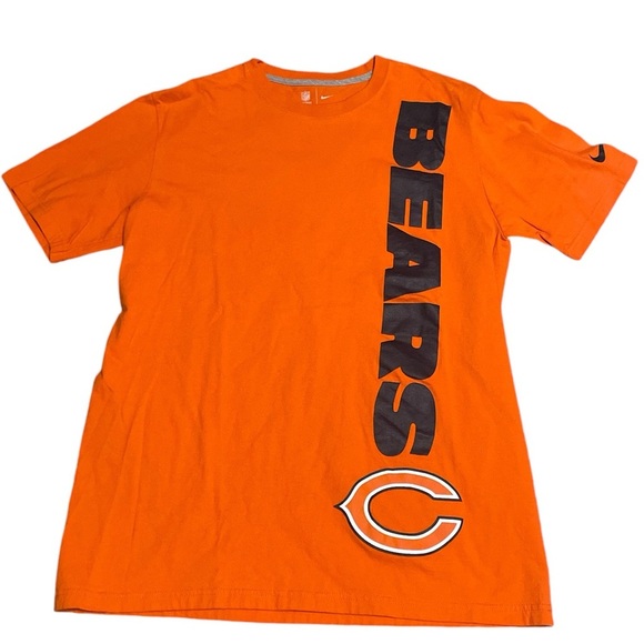 Nike Other - Nike NFL Team Apparel Orange Chicago Bears T-shirt, Mens Large
